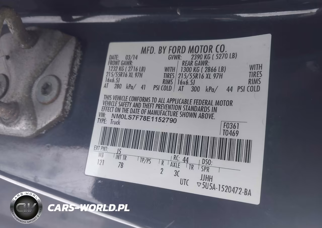 2014 Ford Transit Connect Xlt VIN:NM0LS7F78E1152790 - 9