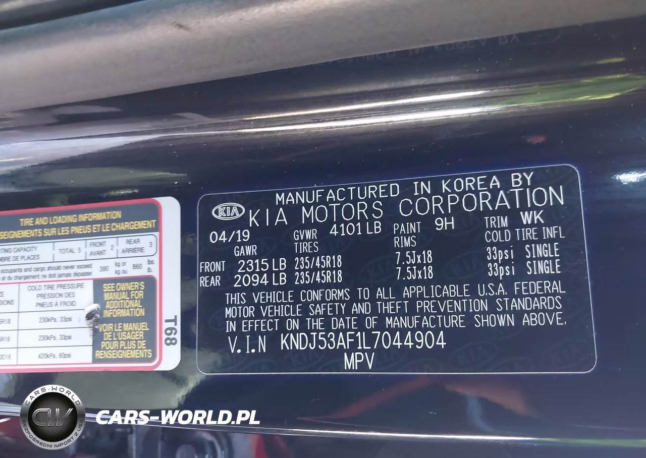 2020 Kia Soul Gt-Line Turbo VIN:KNDJ53AF1L7044904 - 9