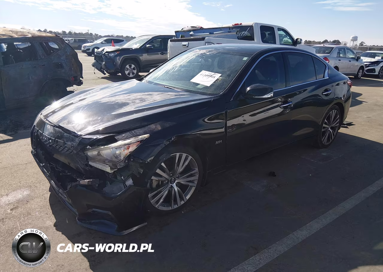 2018 Infiniti Q50 3.0T Sport VIN:JN1EV7AP1JM358507 - 2