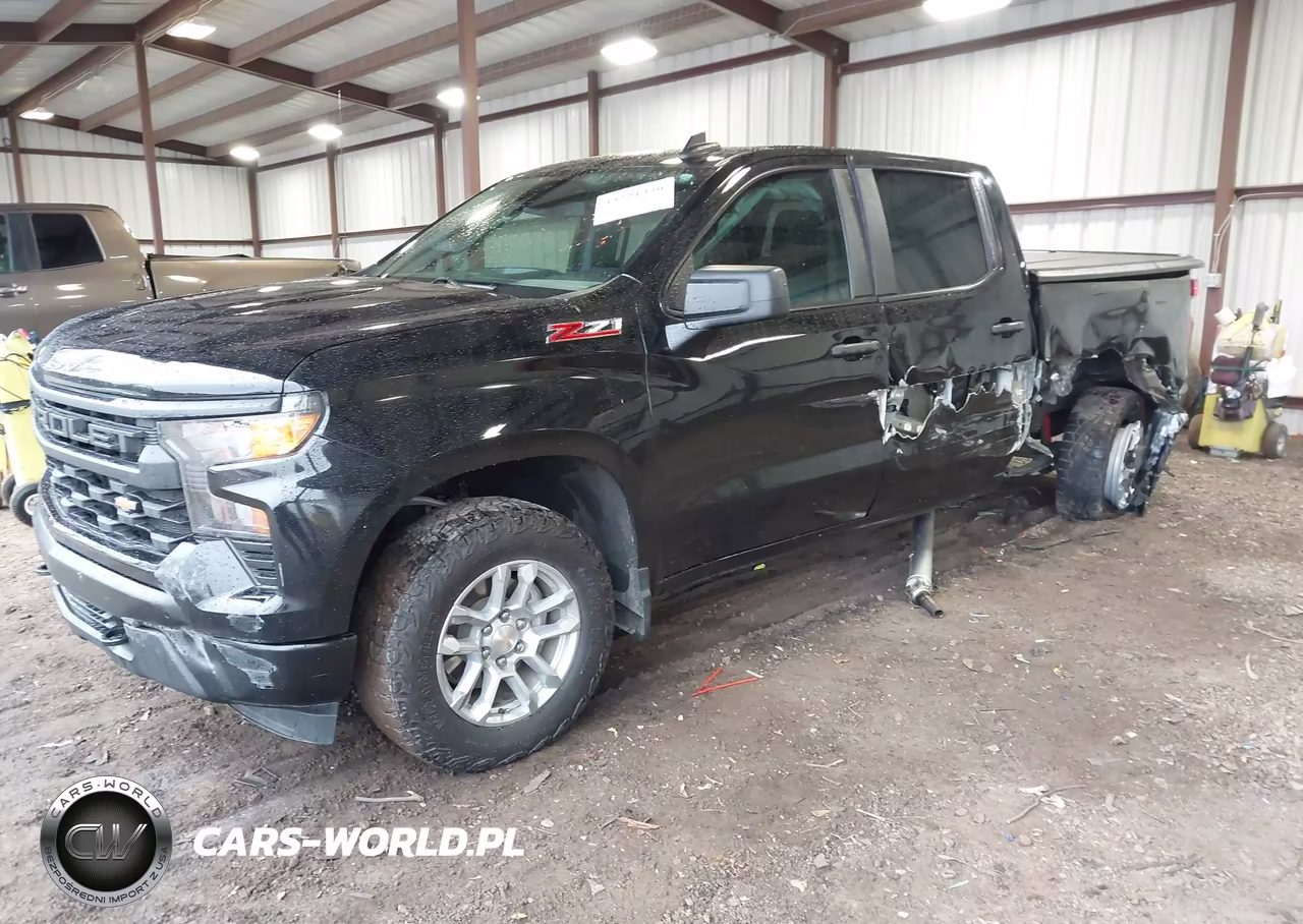 2024 Chevrolet Silverado 1500 4Wd Short Bed Wt VIN:1GCUDAED9RZ129225 - 2