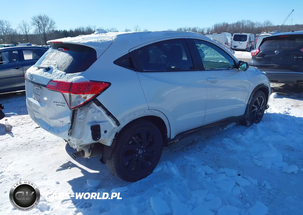 2022 Honda Hr-V Awd Sport VIN:3CZRU6H17NM745743 - 4
