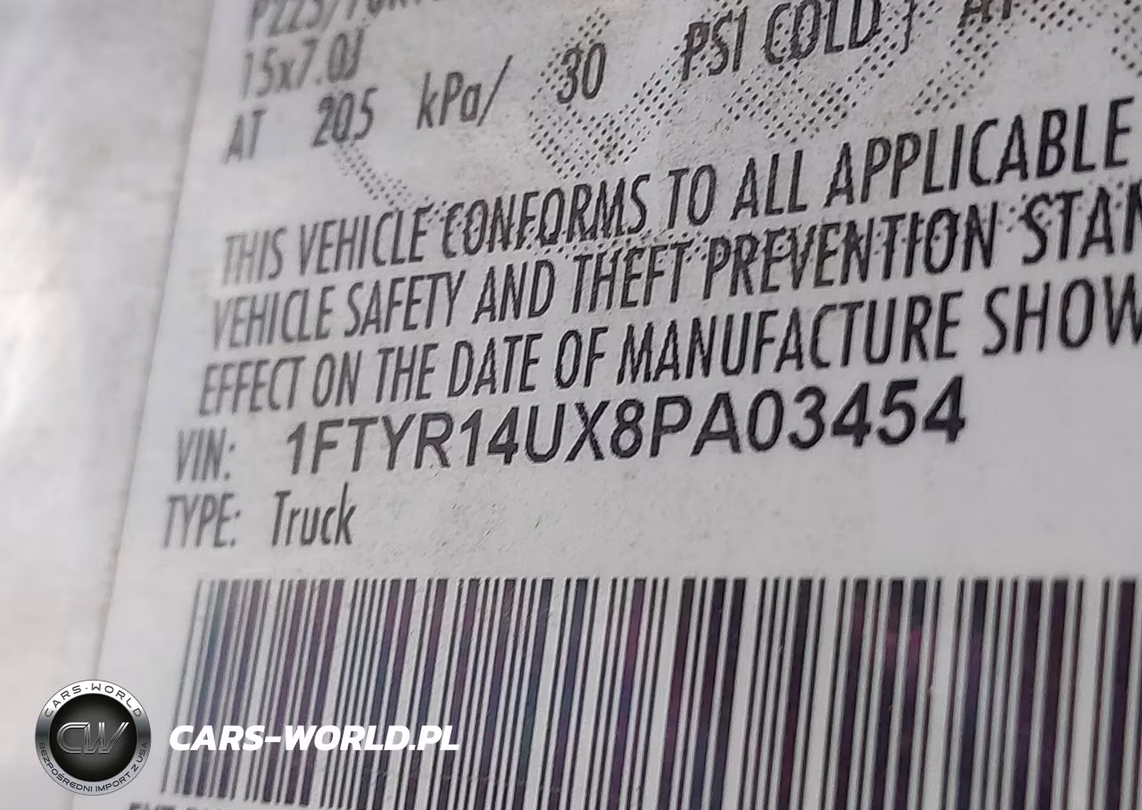 2008 Ford Ranger Xl VIN:1FTYR14UX8PA03454 - 9