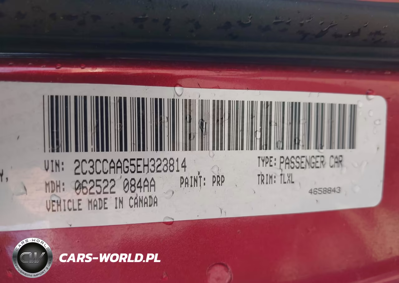 2014 Chrysler 300 VIN:2C3CCAAG5EH323814 - 9