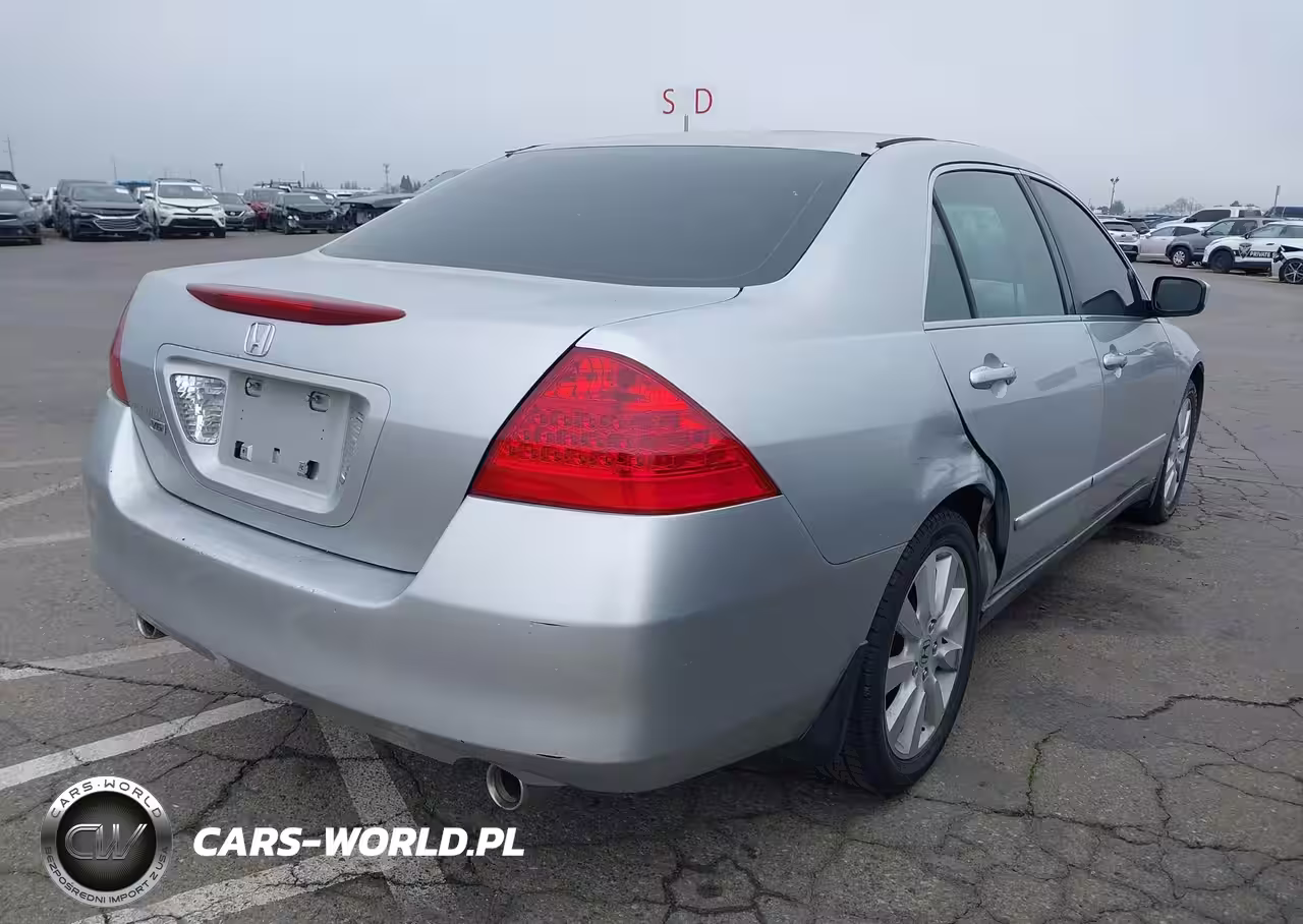 2007 Honda Accord 3.0 Se VIN:1HGCM66417A102444 - 4