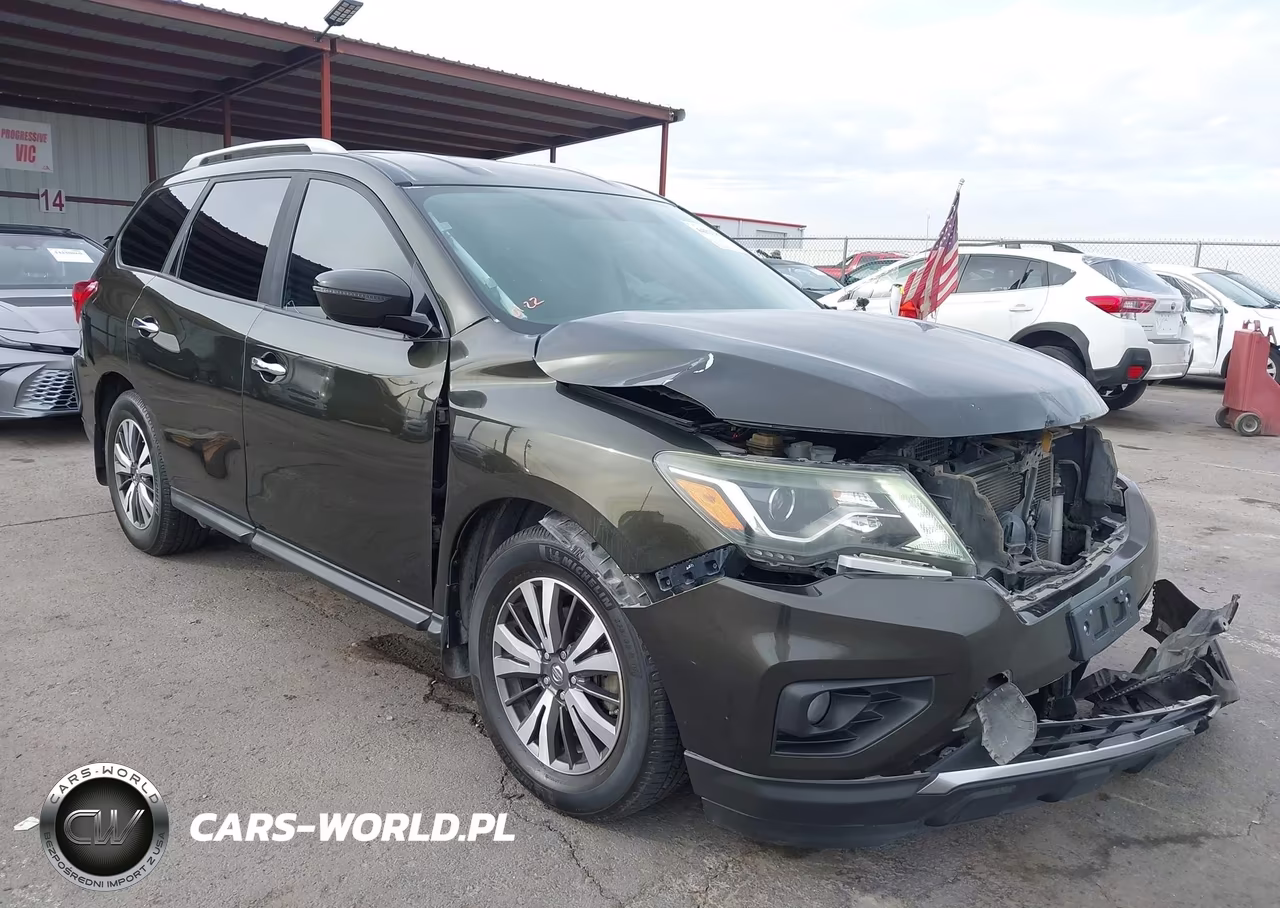 2017 Nissan Pathfinder Sv VIN:5N1DR2MNXHC658665 - 1
