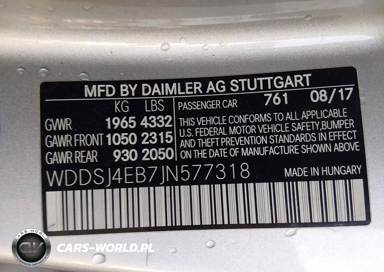 2018 Mercedes-Benz Cla 250 VIN:WDDSJ4EB7JN577318 - 9