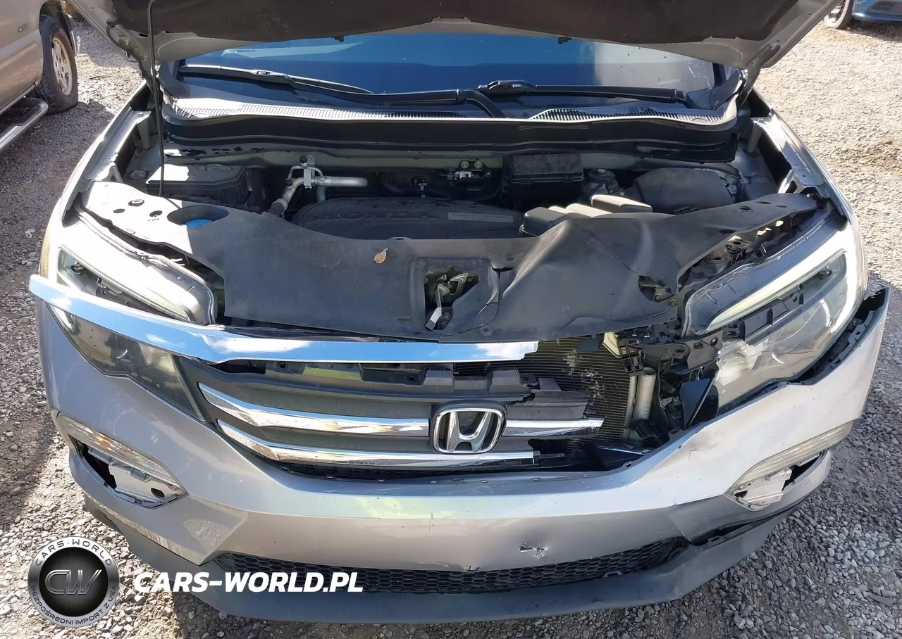 2017 Honda Pilot Ex-L VIN:5FNYF5H57HB000198 - 10