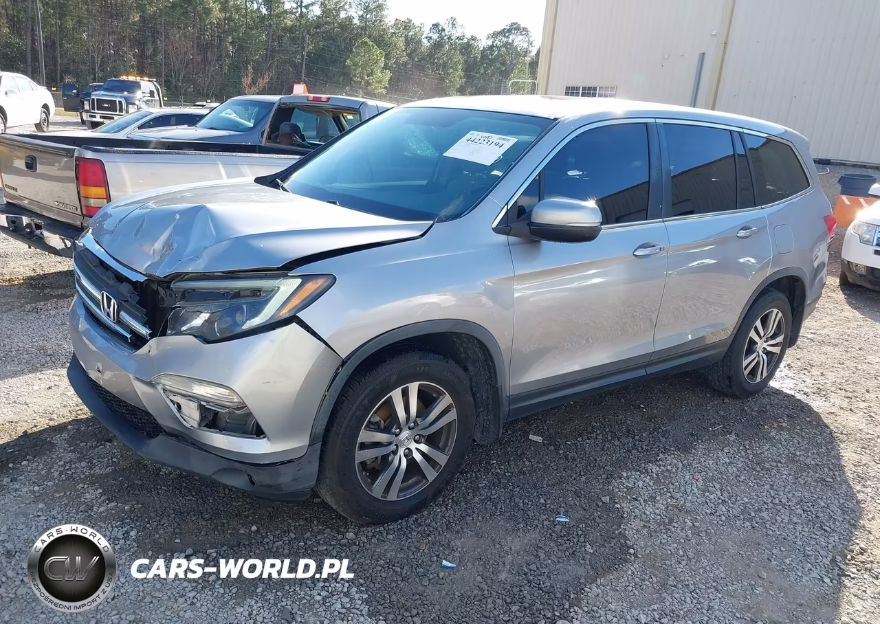 2017 Honda Pilot Ex-L VIN:5FNYF5H57HB000198 - 2