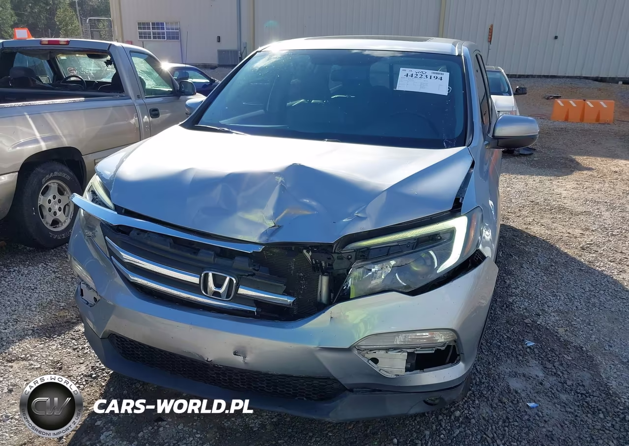 2017 Honda Pilot Ex-L VIN:5FNYF5H57HB000198 - 6