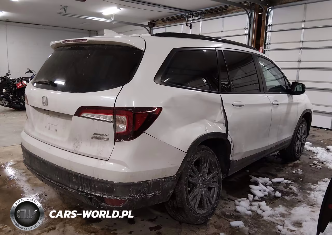 2022 Honda Pilot Awd Sport VIN:5FNYF6H30NB052451 - 4