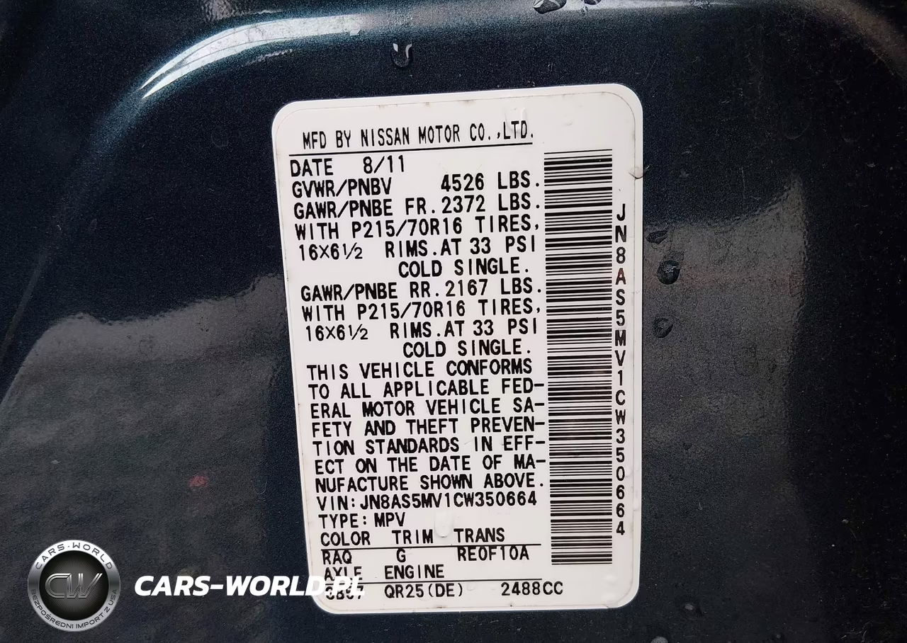 2012 Nissan Rogue S VIN:JN8AS5MV1CW350664 - 9