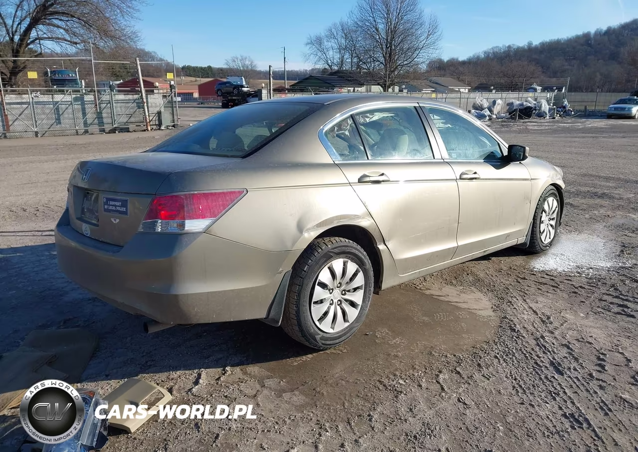 2009 Honda Accord 2.4 Lx VIN:1HGCP263X9A188458 - 4
