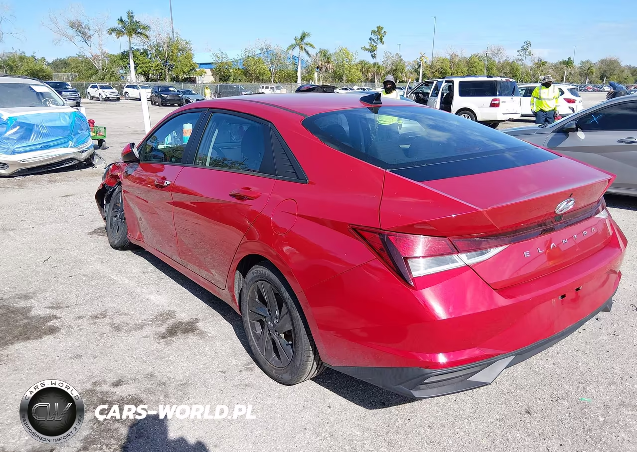 2021 Hyundai Elantra Sel VIN:5NPLS4AG4MH016799 - 3