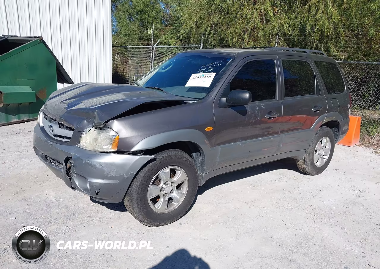 2002 Mazda Tribute Es V6-Lx V6 VIN:4F2YU09152KM62239 - 2