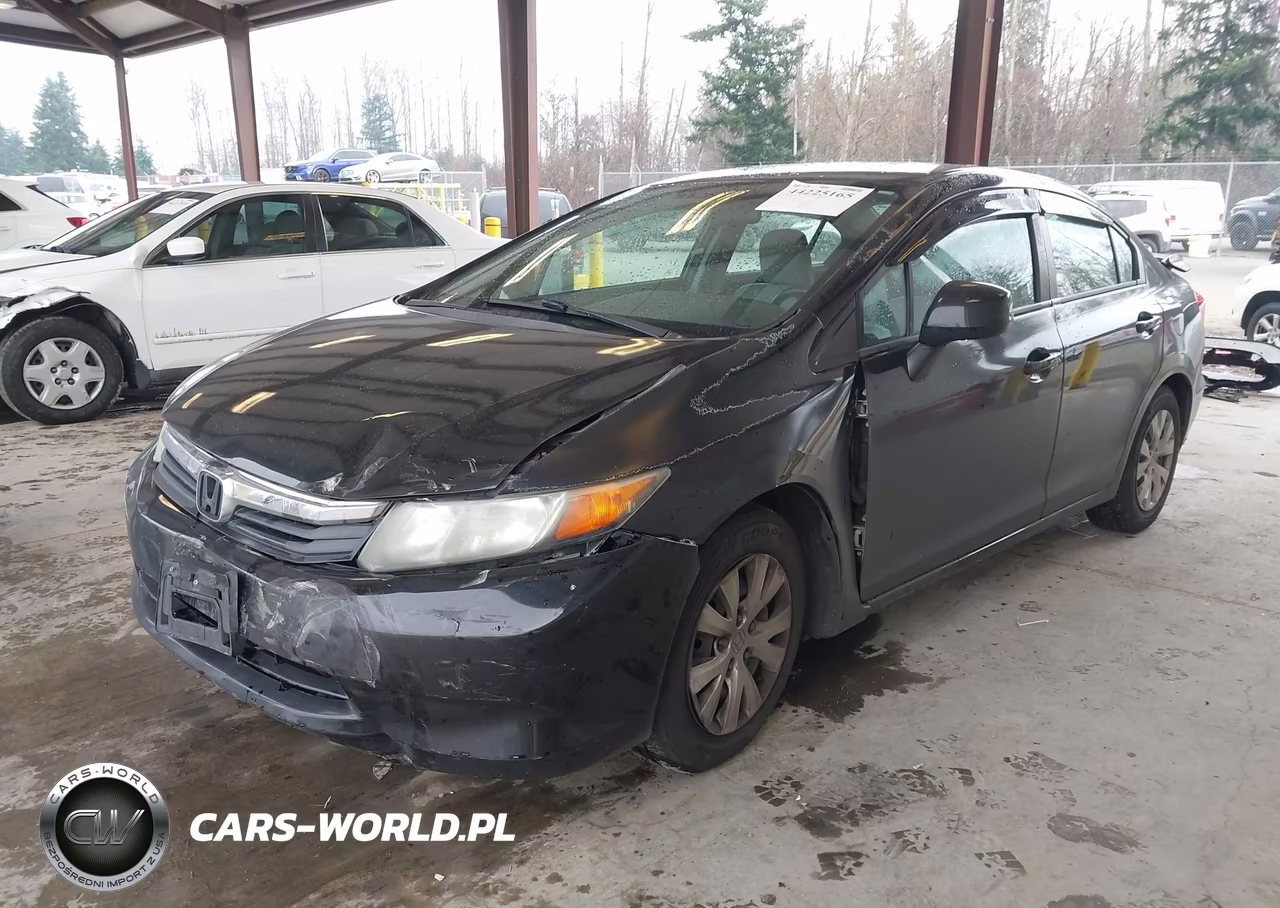 2012 Honda Civic Lx VIN:2HGFB2F56CH540327 - 2
