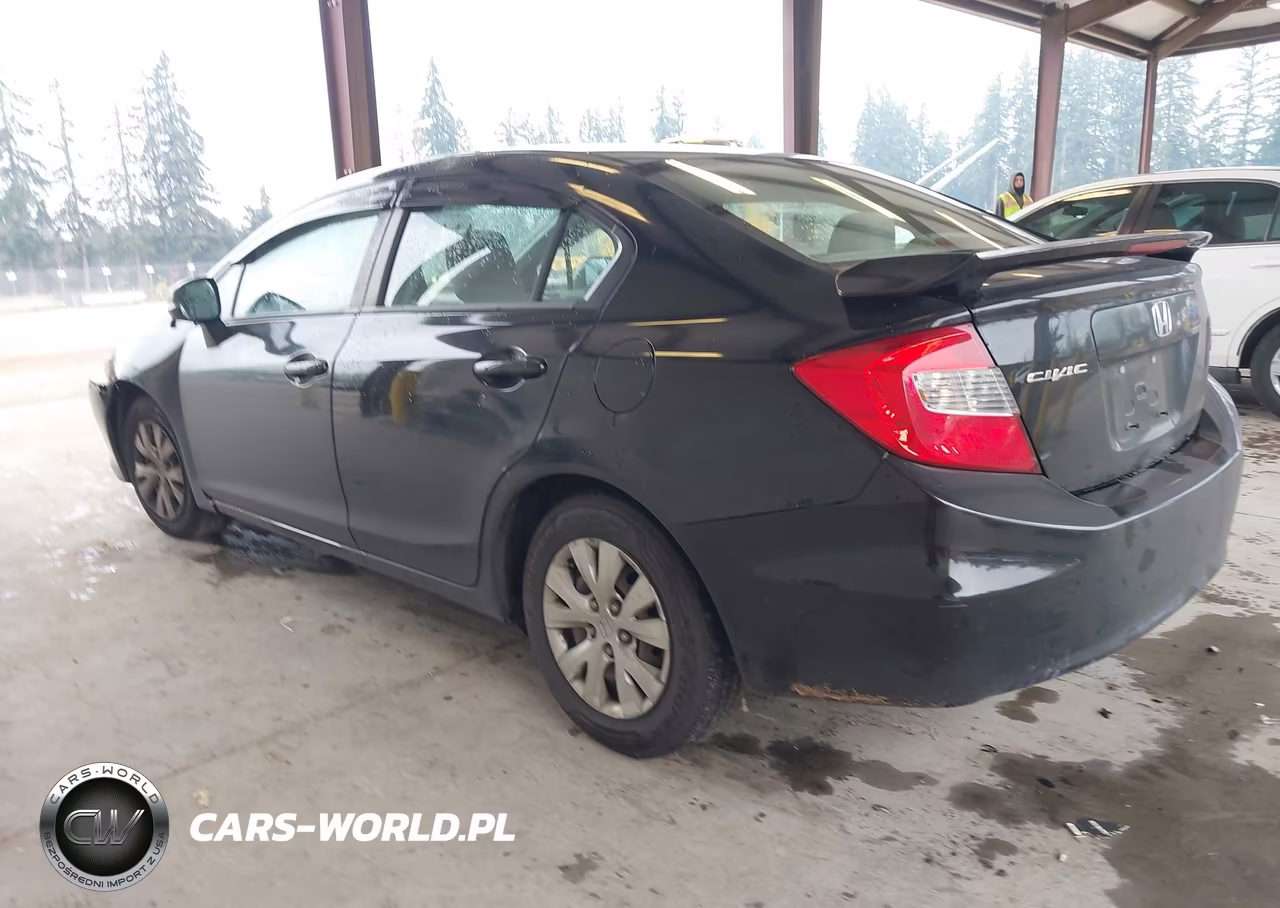 2012 Honda Civic Lx VIN:2HGFB2F56CH540327 - 3