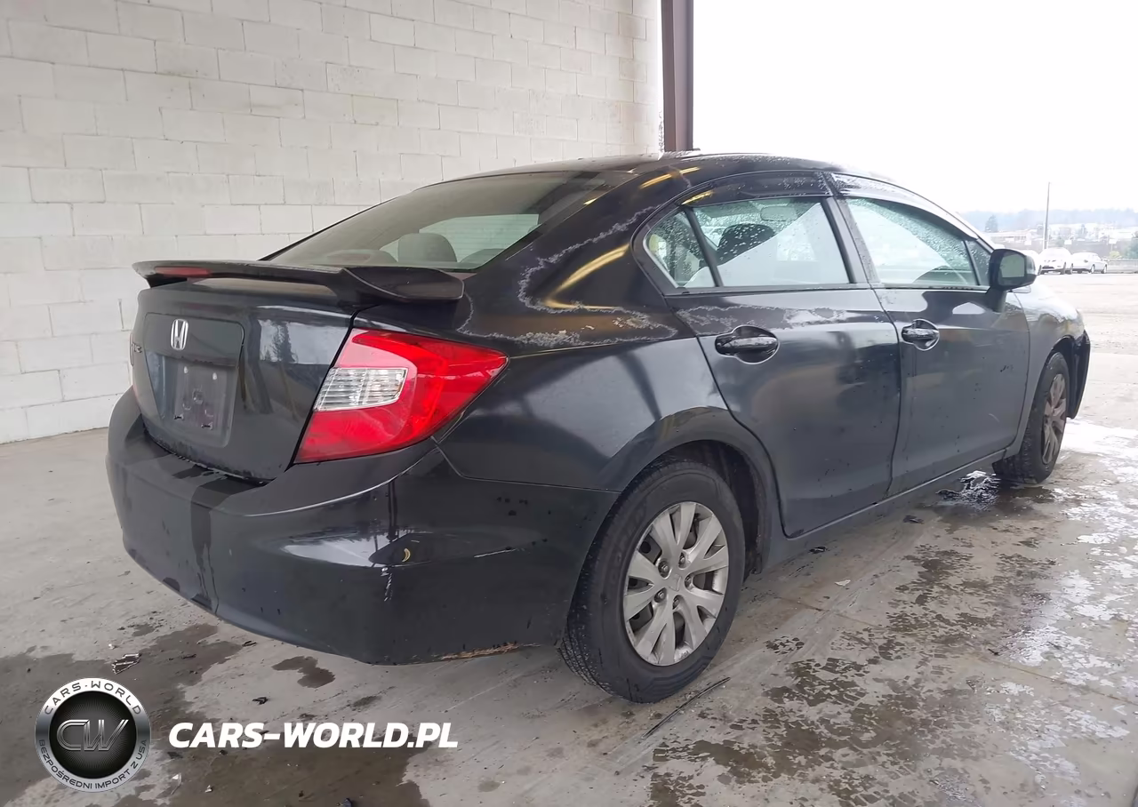 2012 Honda Civic Lx VIN:2HGFB2F56CH540327 - 4