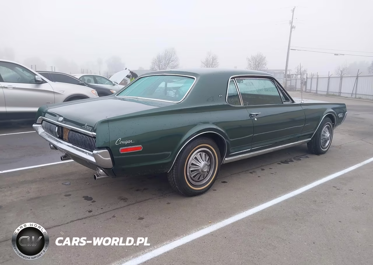 1968 Mercury Cougar VIN:8F93F577846 - 4