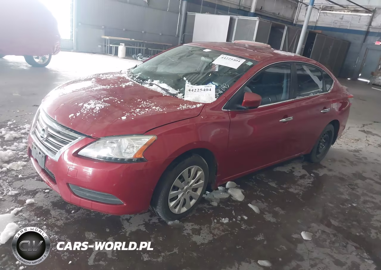 2014 Nissan Sentra Fe+ S-Fe+ Sv-S-Sl-Sr-Sv VIN:3N1AB7AP3EL646293 - 2