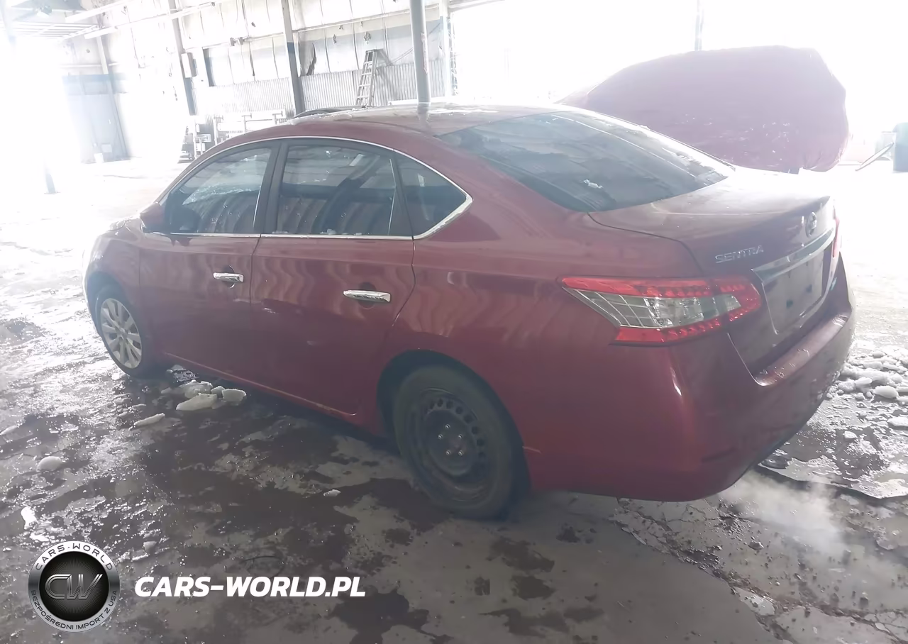 2014 Nissan Sentra Fe+ S-Fe+ Sv-S-Sl-Sr-Sv VIN:3N1AB7AP3EL646293 - 3