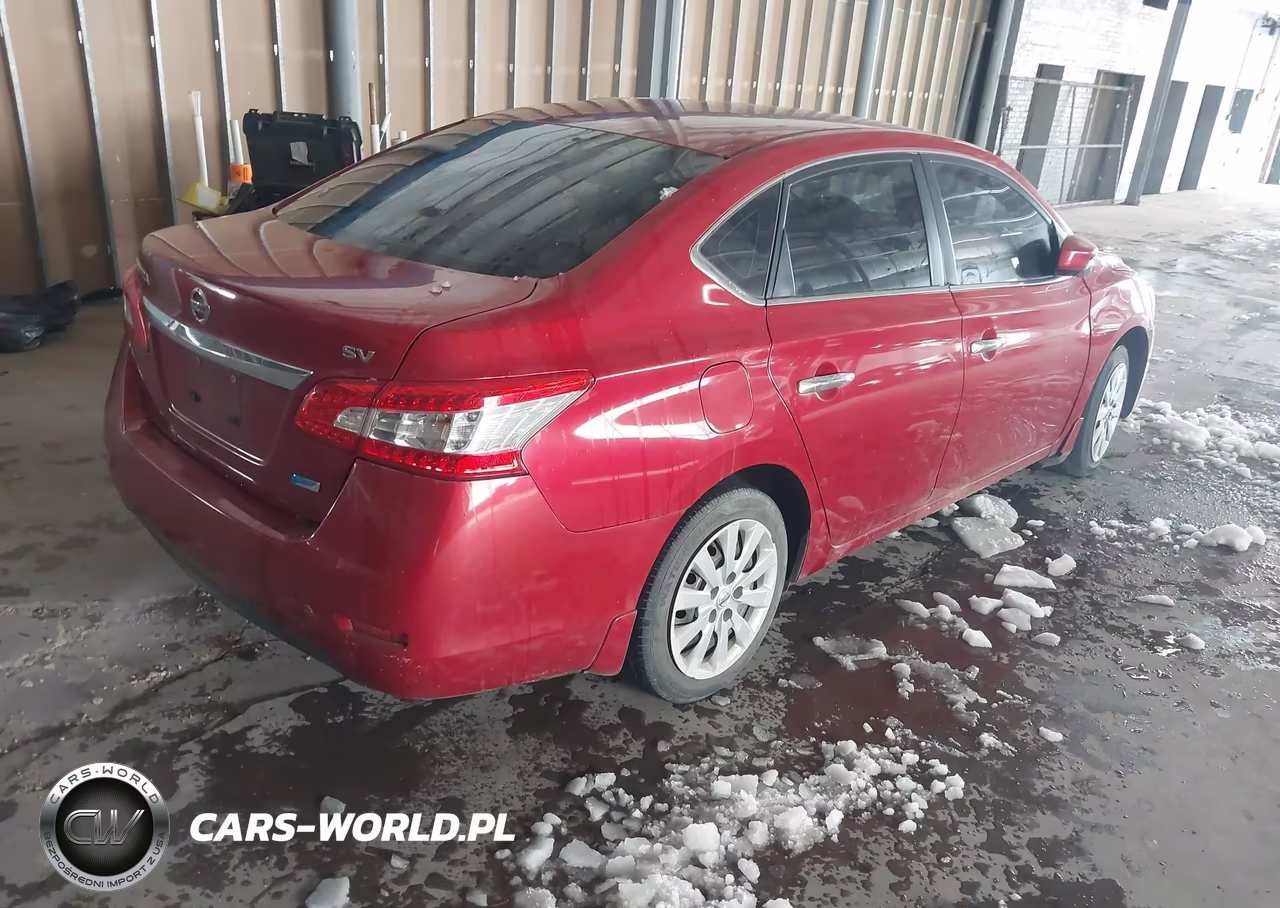 2014 Nissan Sentra Fe+ S-Fe+ Sv-S-Sl-Sr-Sv VIN:3N1AB7AP3EL646293 - 4