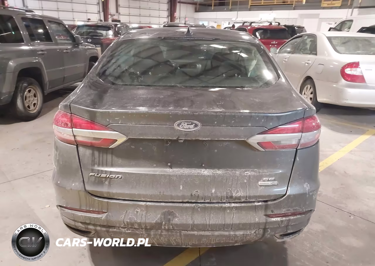 2019 Ford Fusion Se VIN:3FA6P0T95KR164689 - 16