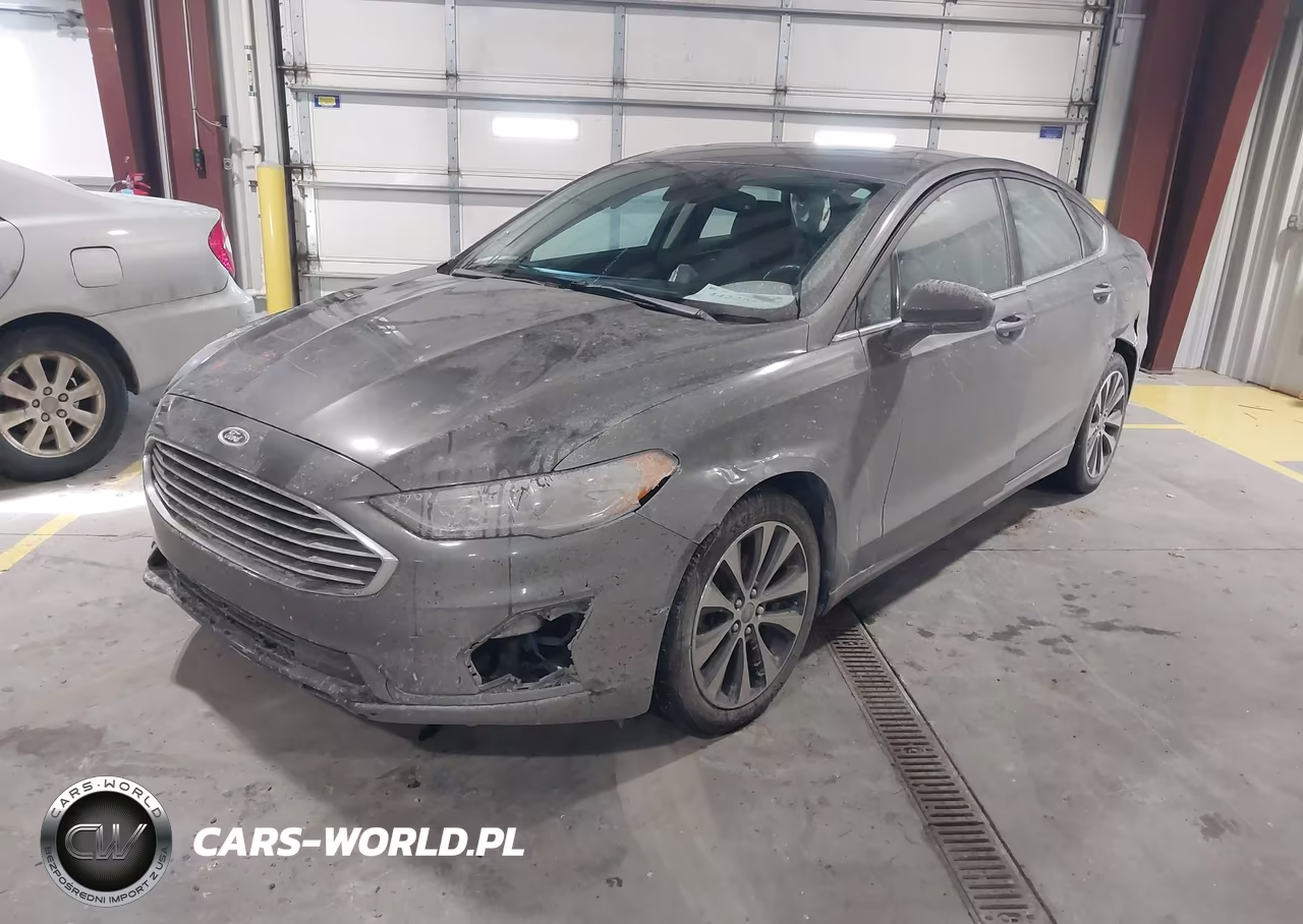 2019 Ford Fusion Se VIN:3FA6P0T95KR164689 - 2