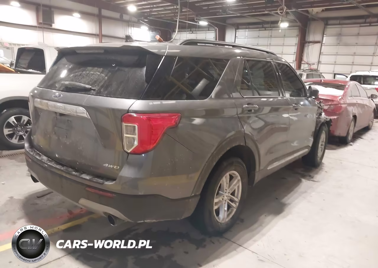 2023 Ford Explorer Xlt VIN:1FMSK8DH6PGA48603 - 4