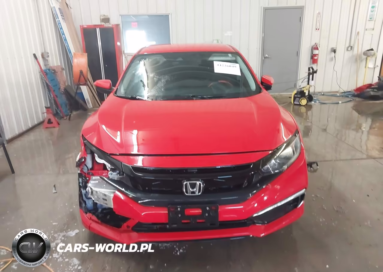 2019 Honda Civic Lx VIN:2HGFC2F6XKH593620 - 12