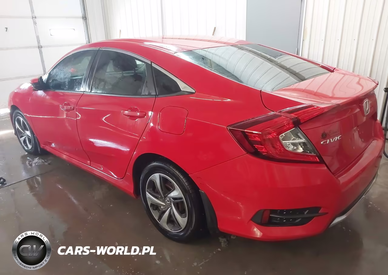 2019 Honda Civic Lx VIN:2HGFC2F6XKH593620 - 3