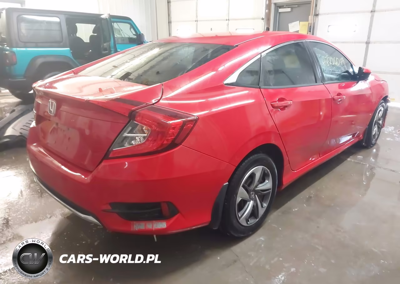 2019 Honda Civic Lx VIN:2HGFC2F6XKH593620 - 4