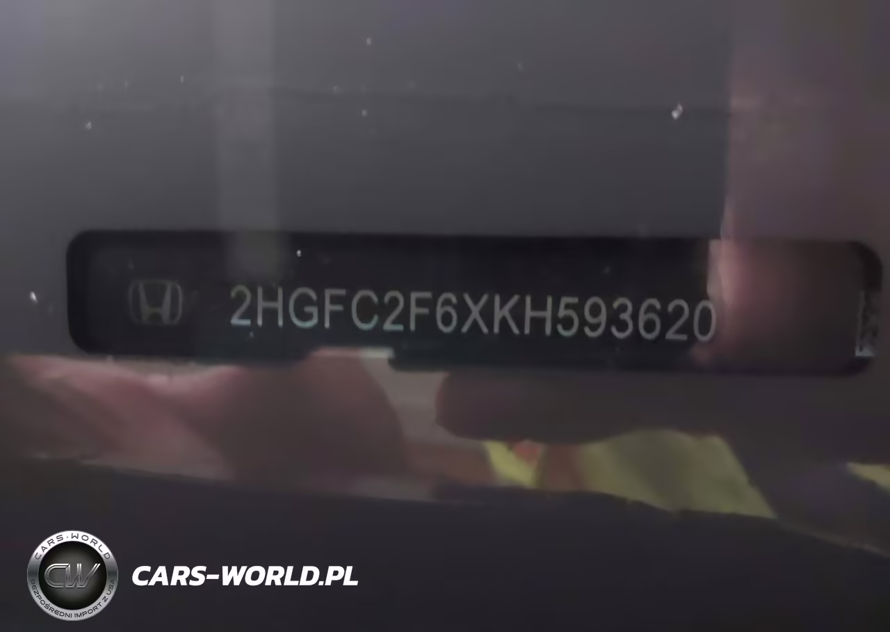 2019 Honda Civic Lx VIN:2HGFC2F6XKH593620 - 9