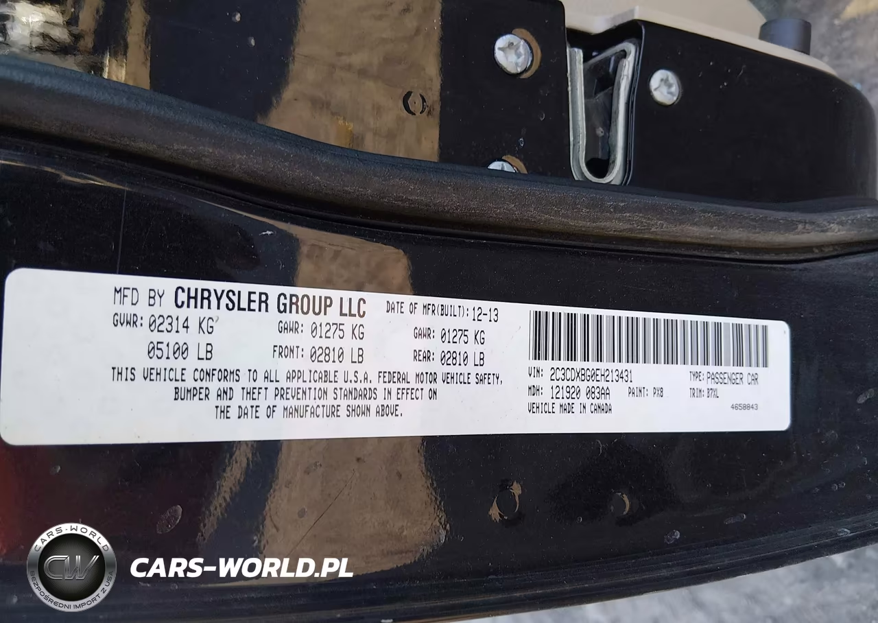 2014 Dodge Charger Se VIN:2C3CDXBG0EH213431 - 9