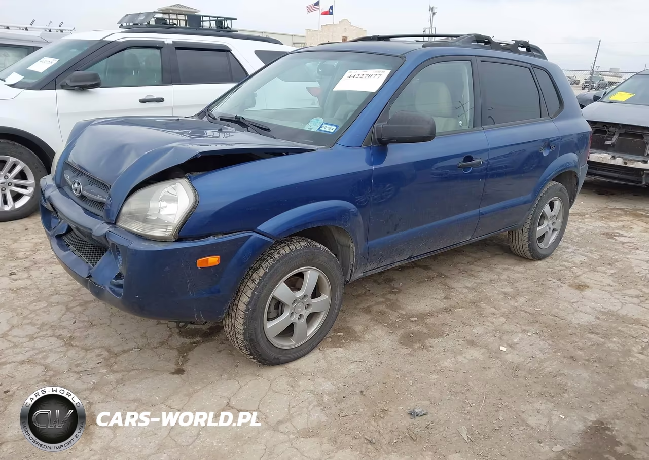 2006 Hyundai Tucson Gl VIN:KM8JM12B66U371352 - 2
