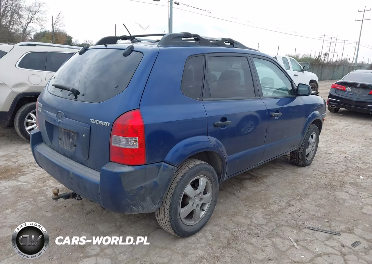 2006 Hyundai Tucson Gl VIN:KM8JM12B66U371352 - 4