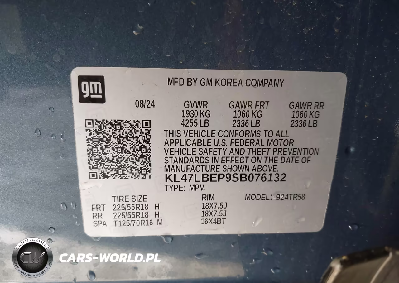 2025 Buick Envista Sport Touring Fwd VIN:KL47LBEP9SB076132 - 9