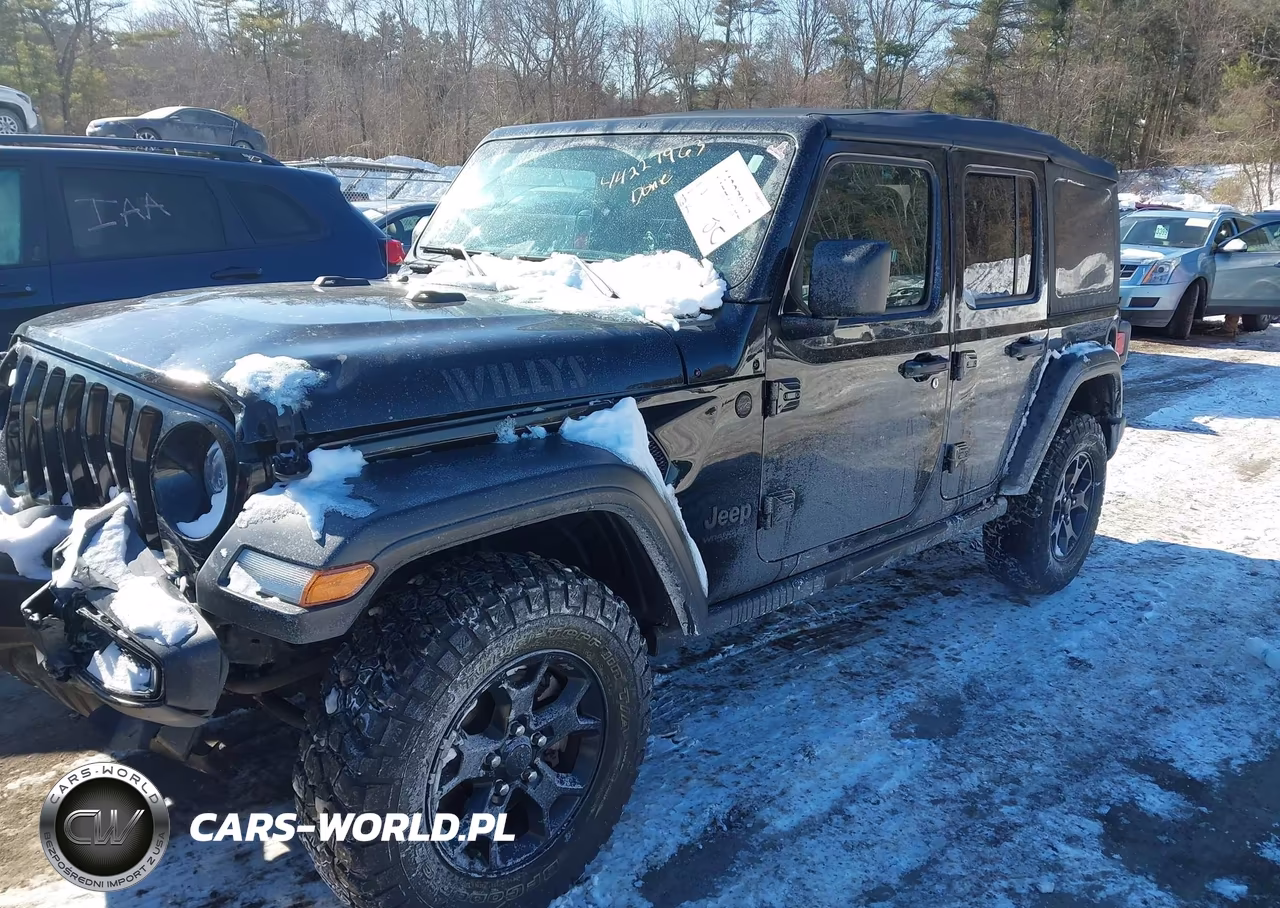 2022 Jeep Wrangler Unlimited Willys Sport 4X4 VIN:1C4HJXDN6NW278310 - 2