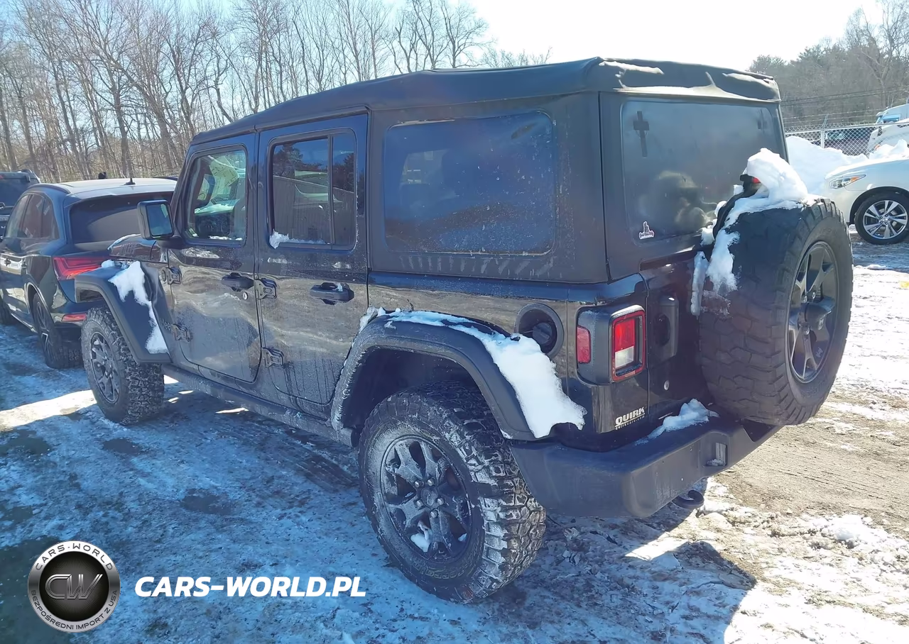 2022 Jeep Wrangler Unlimited Willys Sport 4X4 VIN:1C4HJXDN6NW278310 - 3