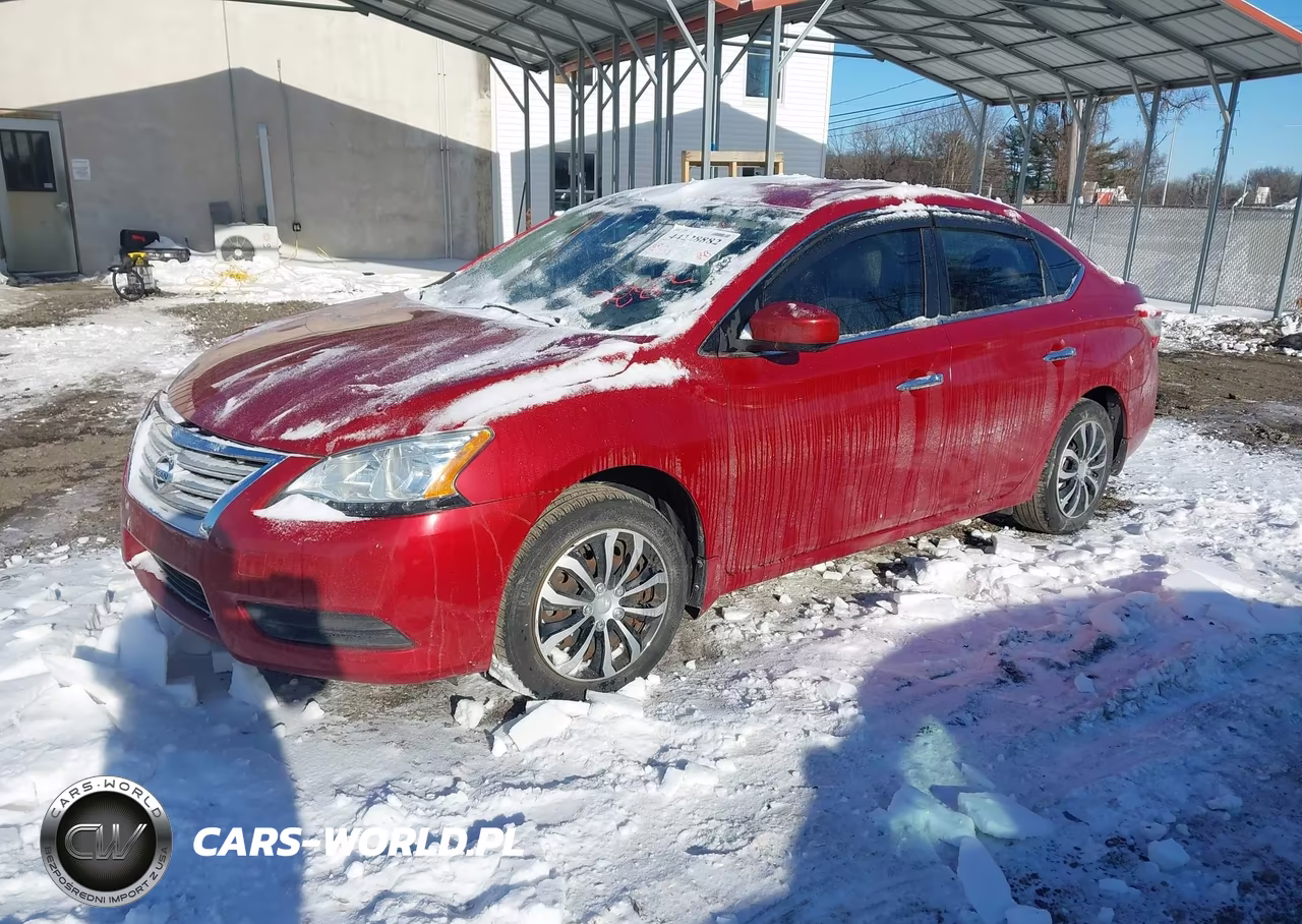 2014 Nissan Sentra S VIN:3N1AB7AP4EL690948 - 2
