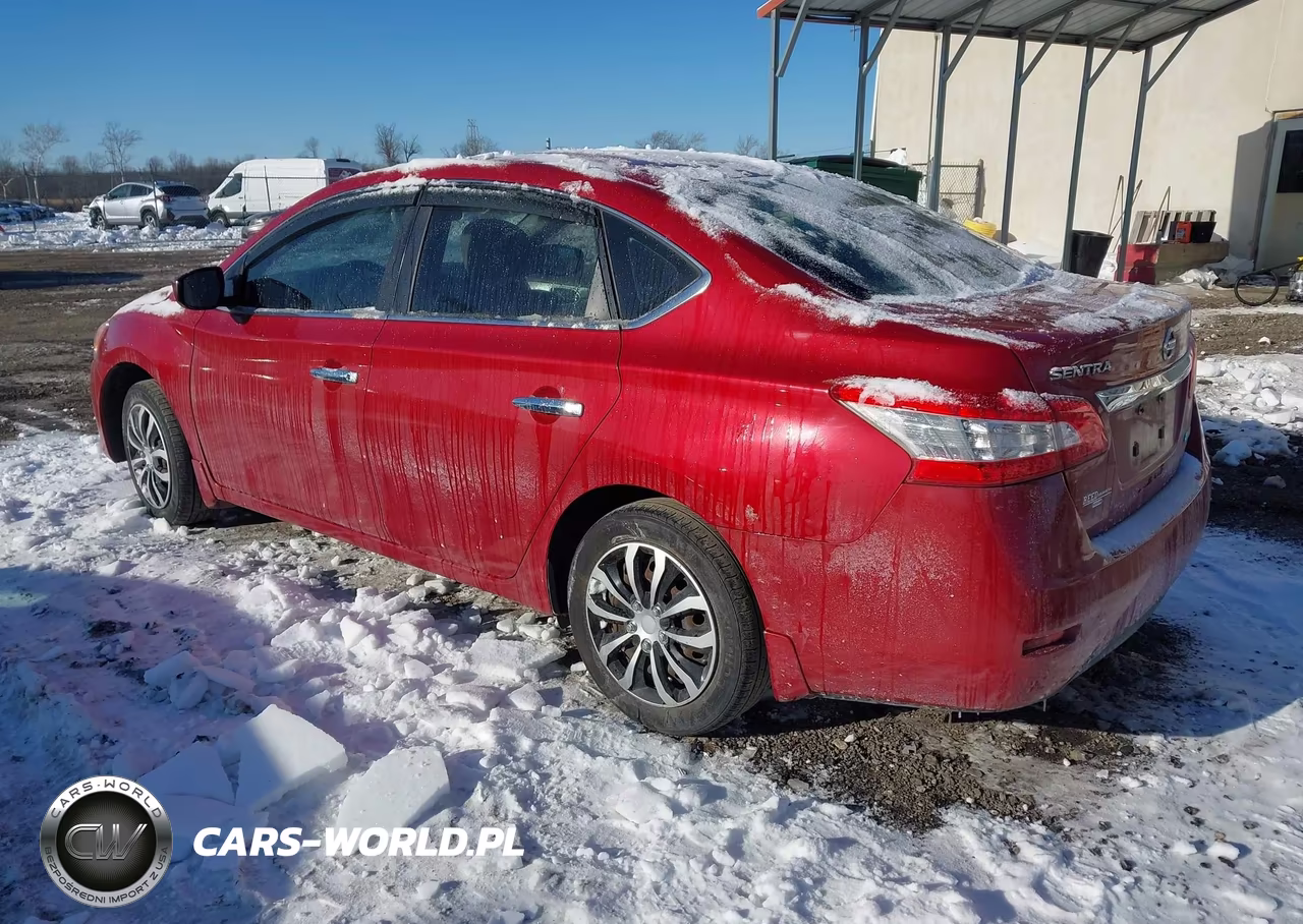 2014 Nissan Sentra S VIN:3N1AB7AP4EL690948 - 3