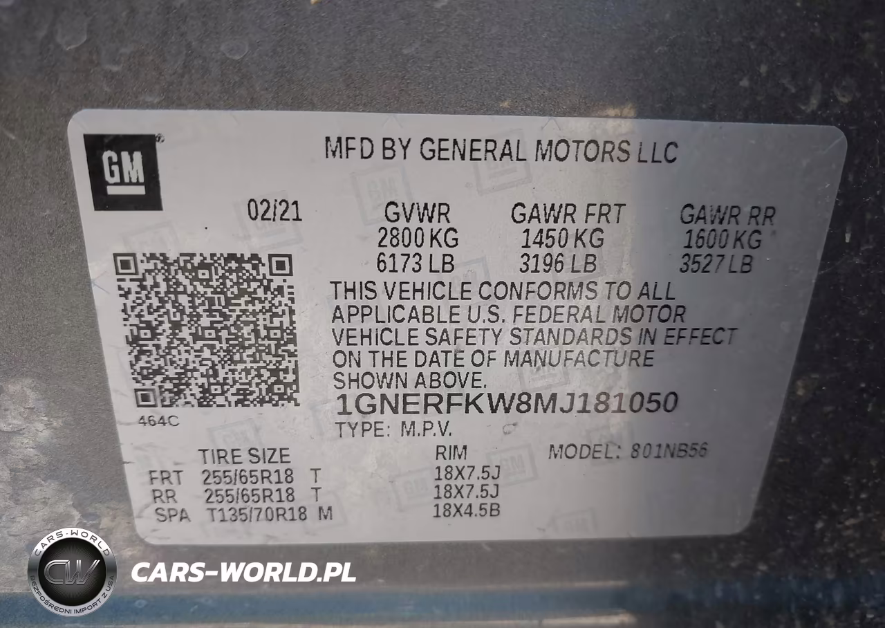 2021 Chevrolet Traverse Fwd Ls VIN:1GNERFKW8MJ181050 - 9