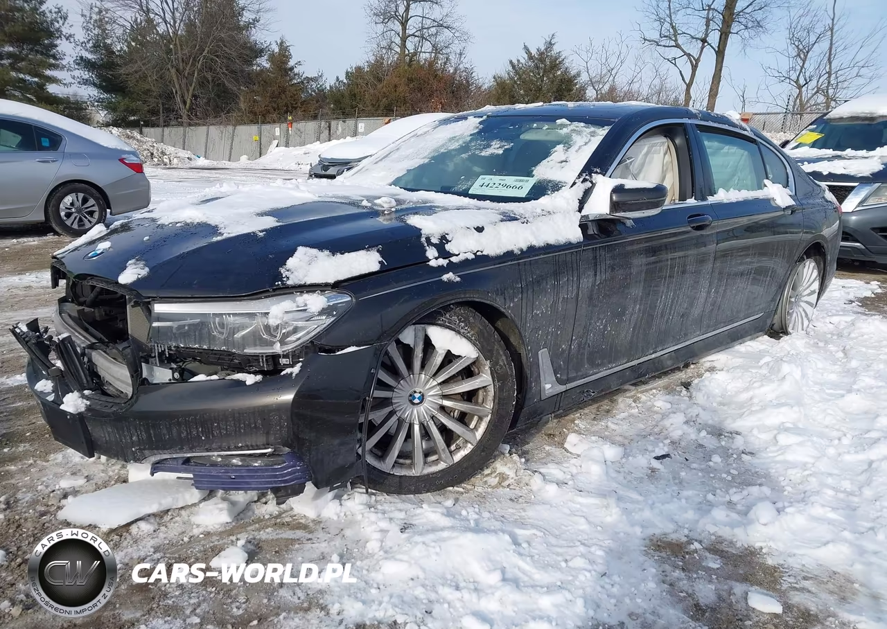2017 BMW 740I xDrive VIN:WBA7E4C54HGU99125 - 2