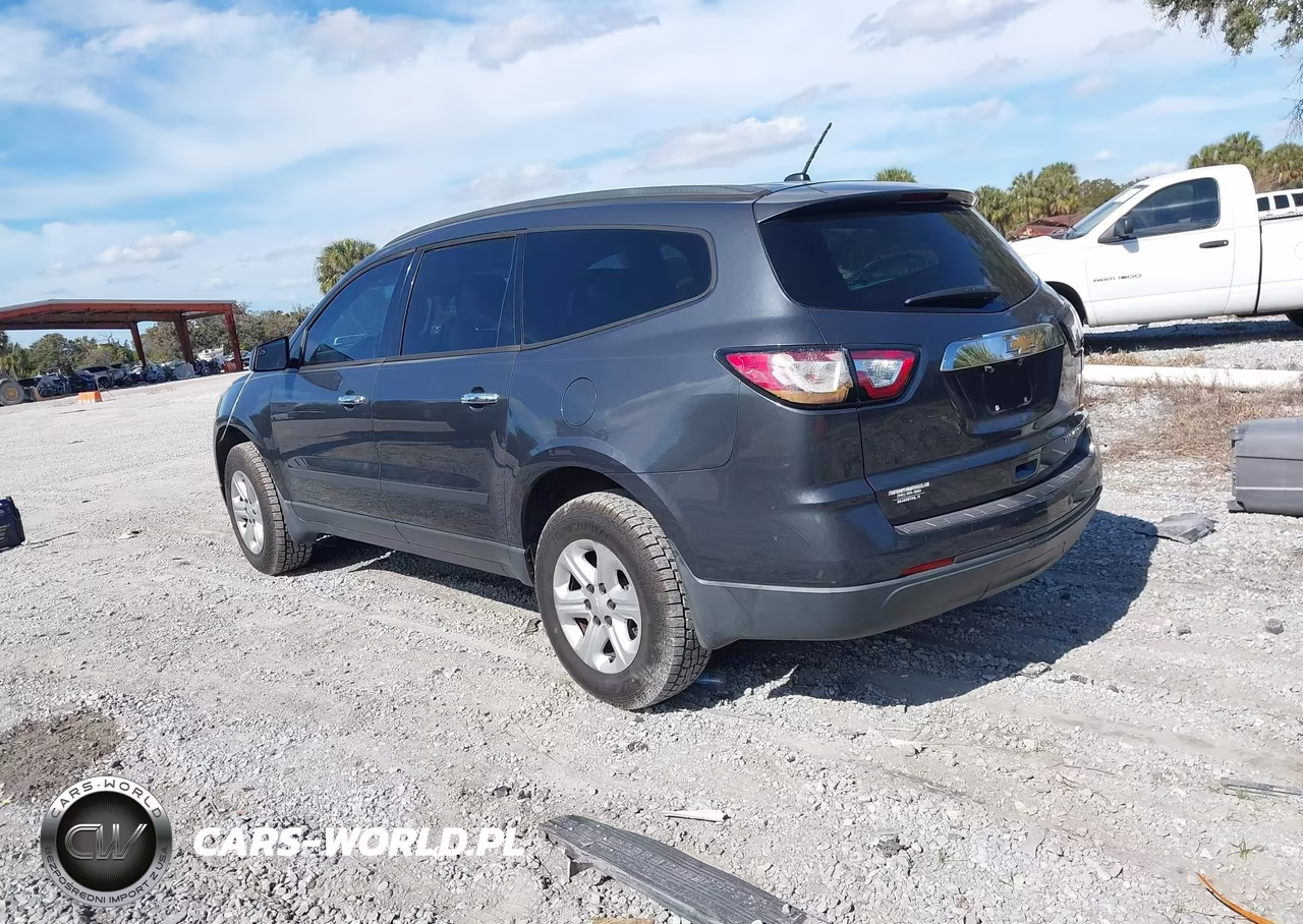 2014 Chevrolet Traverse Ls VIN:1GNKRFED8EJ196887 - 3