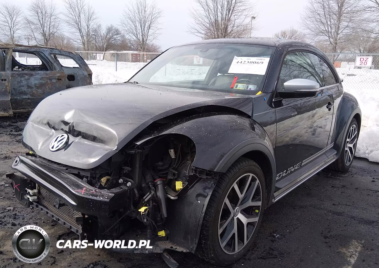 2018 Volkswagen Beetle 2.0T Dune VIN:3VWSD7AT0JM711577 - 2