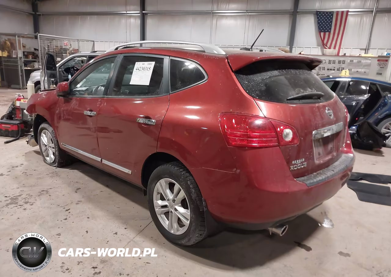 2013 Nissan Rogue Sv VIN:JN8AS5MT4DW534464 - 3
