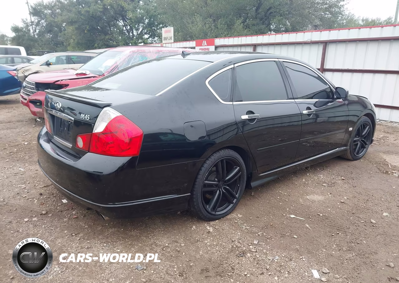 2007 Infiniti M45 Sport VIN:JNKBY01E87M400630 - 4
