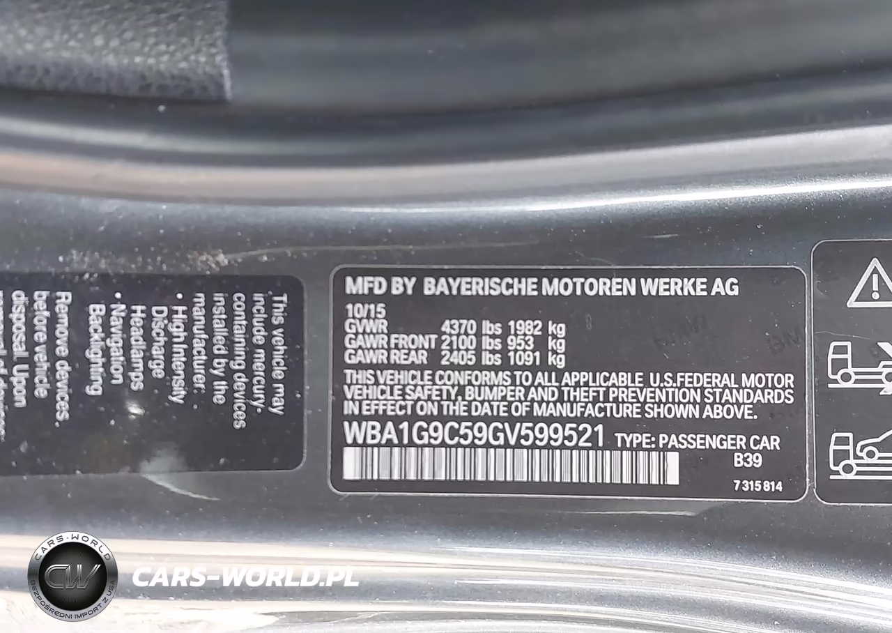 2016 BMW 228I xDrive VIN:WBA1G9C59GV599521 - 9