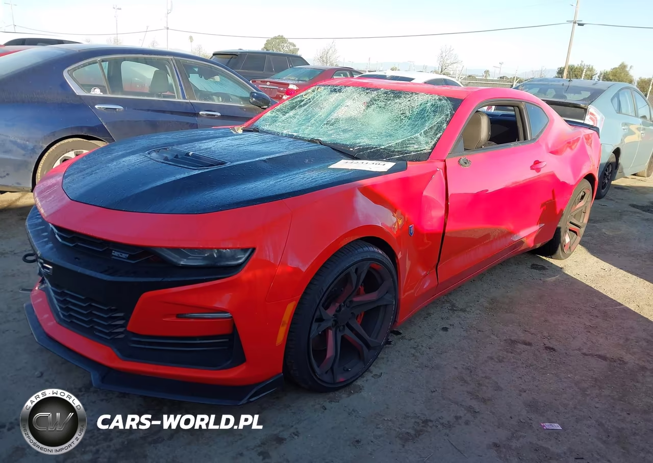 2019 Chevrolet Camaro 1Ss VIN:1G1FE1R74K0153090 - 2