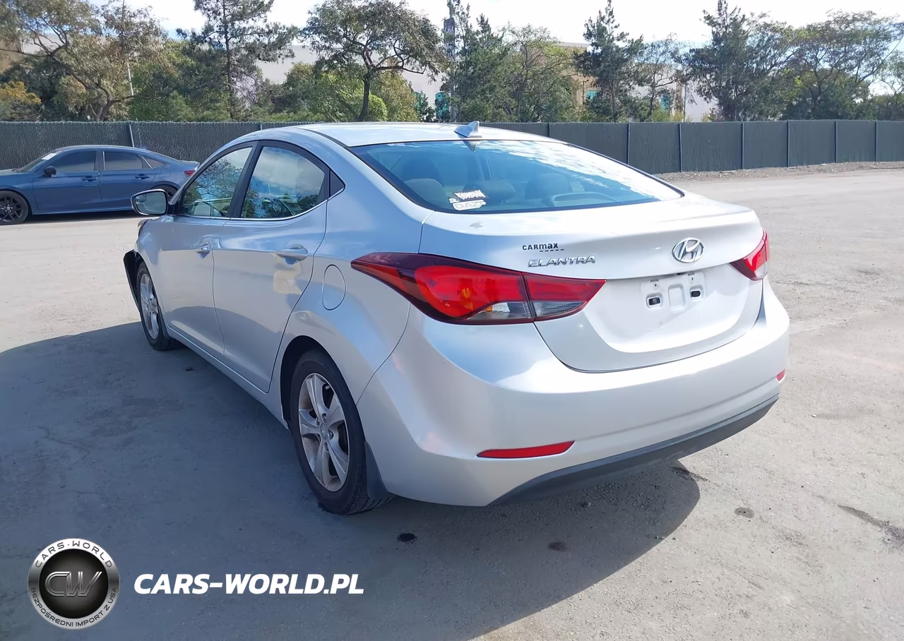 2016 Hyundai Elantra Value Edition VIN:5NPDH4AE4GH797720 - 3