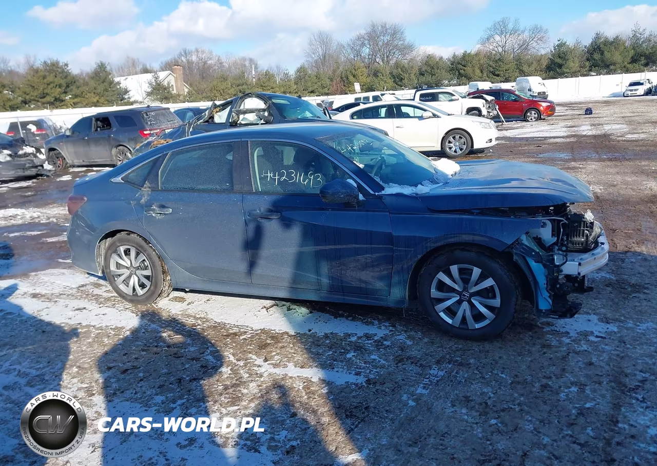 2026 Honda Civic Lx VIN:2HGFE2F28TH535420 - 14